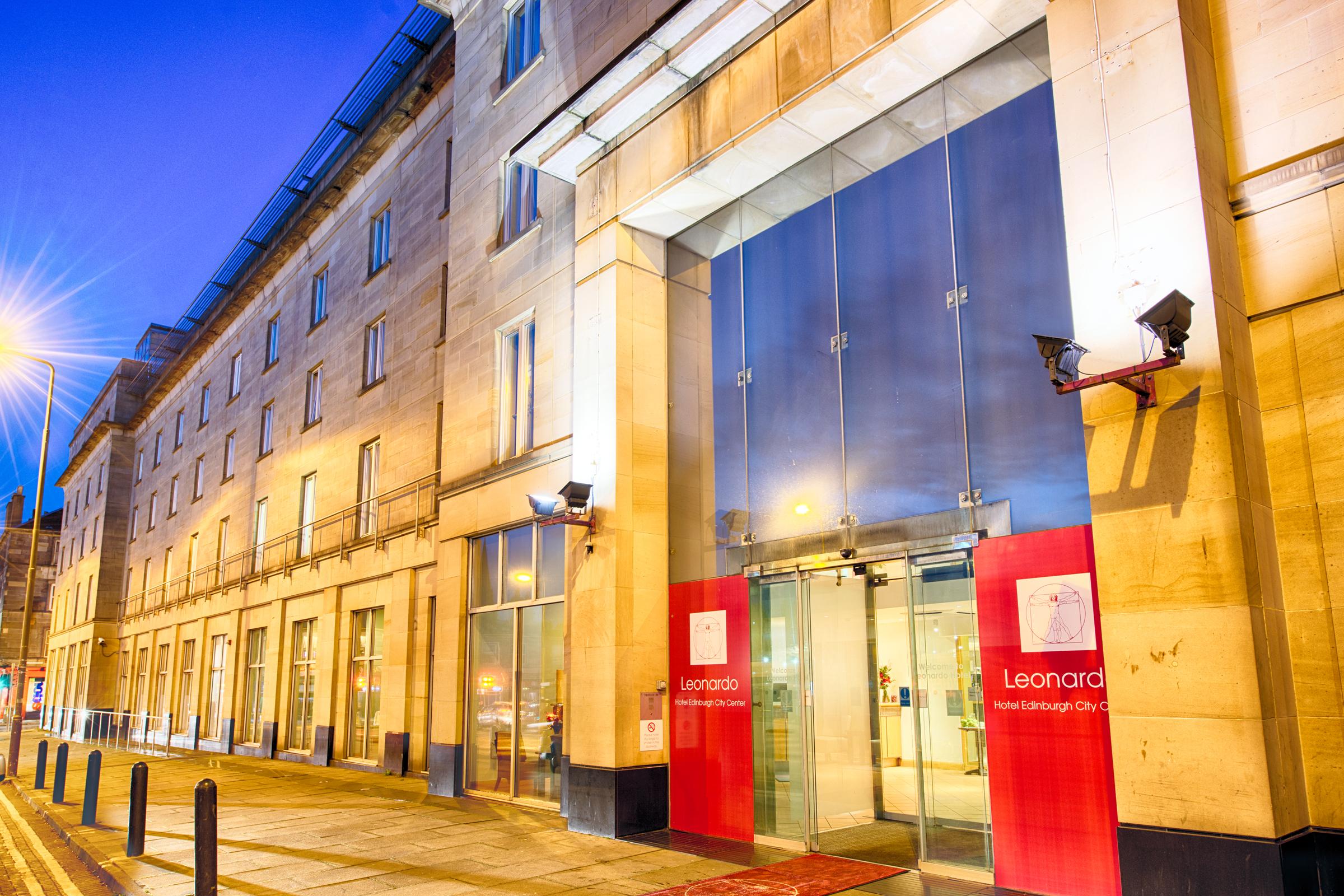 Leonardo Hotel Edinburgh Haymarket Екстер'єр фото